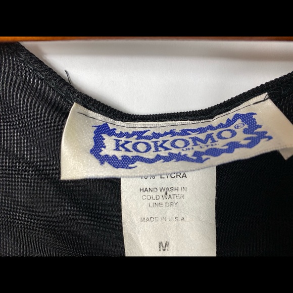 Vintage 1980’s/1990 Black Tunic Dress - Picture 6 of 6